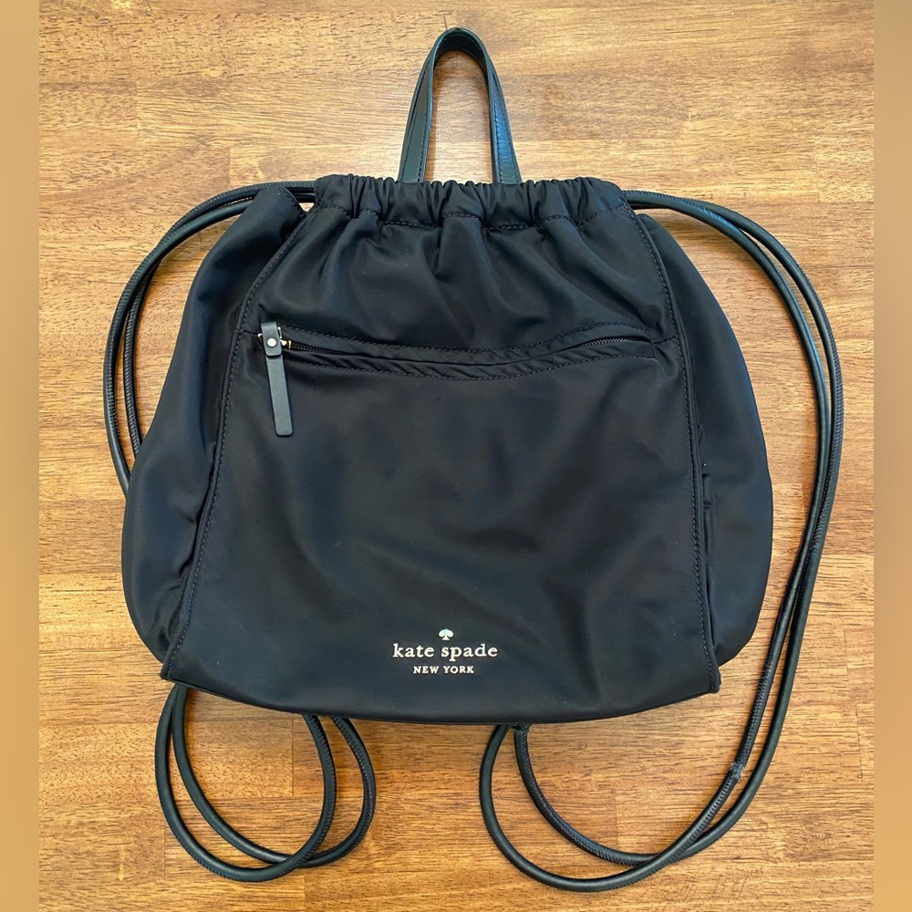 Kate Spade Black Backpack
